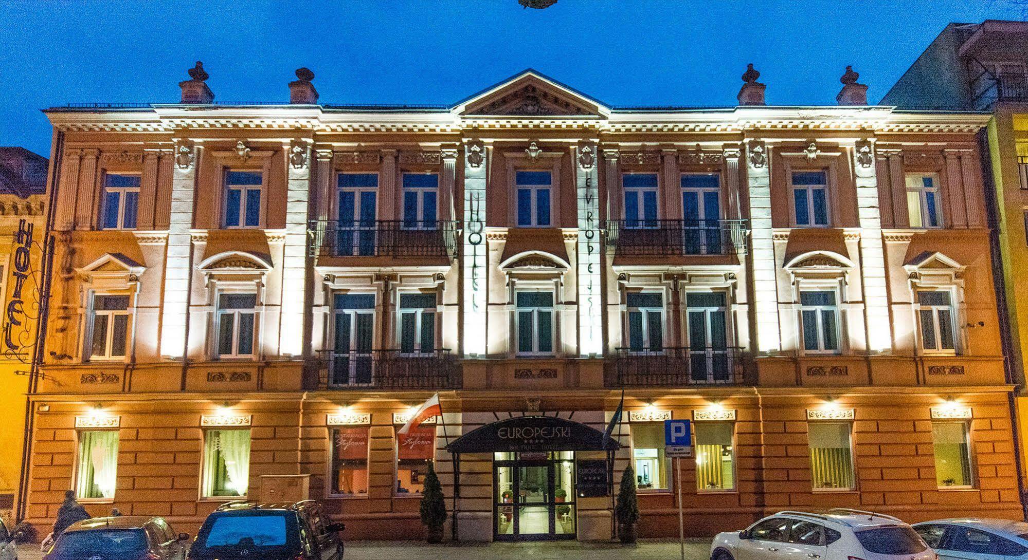 Europejski Boutique Hotel Radom Exterior foto
